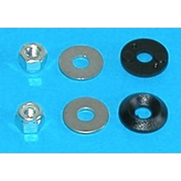 Cover Nut and Washers - M4RD - Miniplane Top 80 (Canada Only) - Engine Part - Light -- ParAddix -- Canadian Online ParaStore