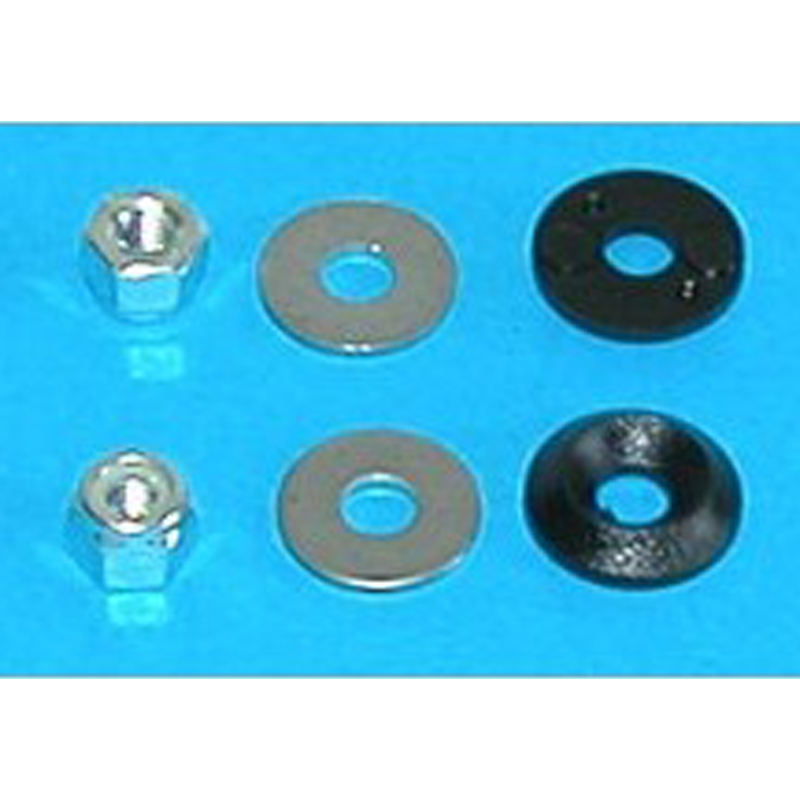 Cover Nut and Washers - M4RD - Miniplane Top 80 (Canada Only) - Engine Part - Light -- ParAddix -- Canadian Online ParaStore