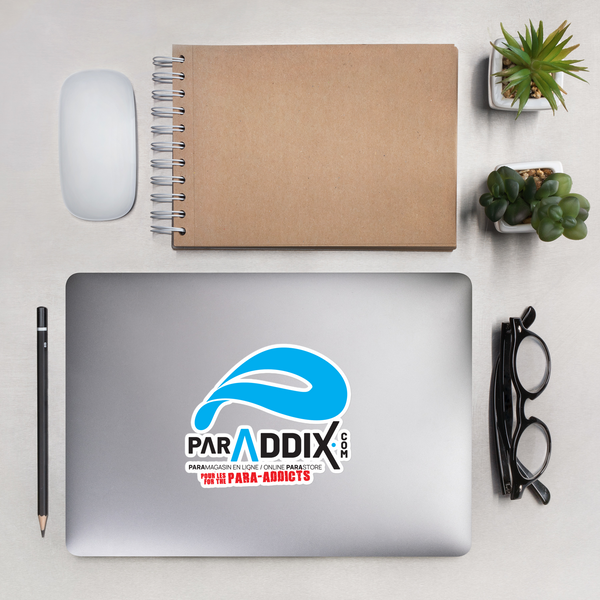 ParAddix Logo Stickers - With Slogan