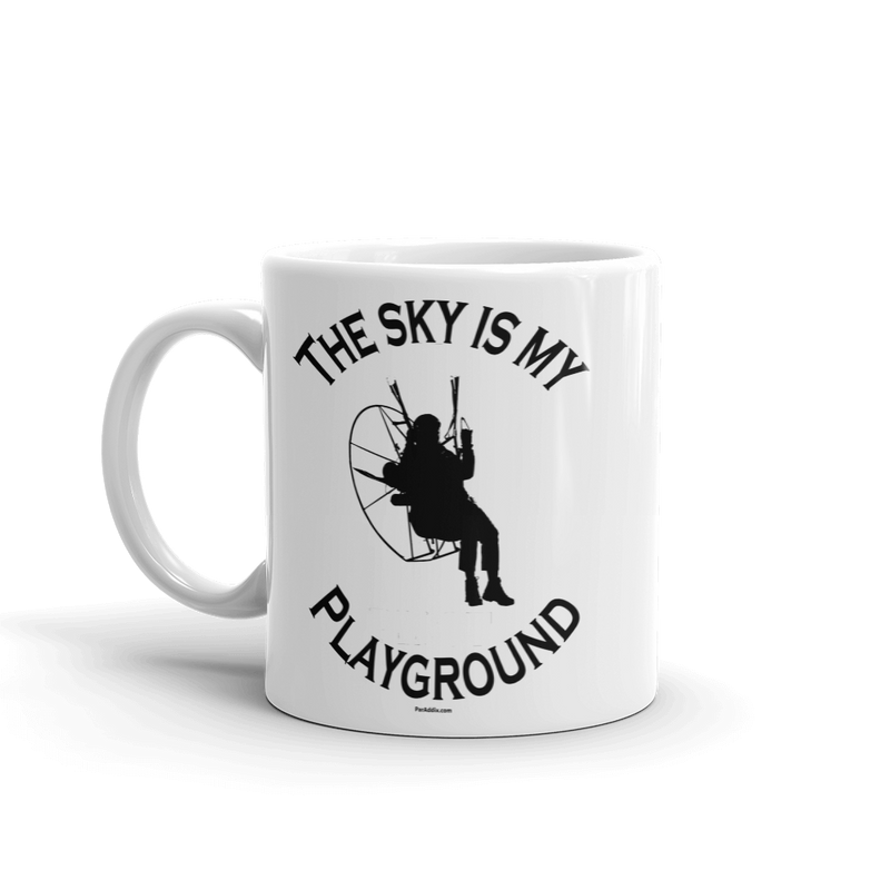 The Sky is my Playground - 11 oz Paramotor Mug - ParAddix