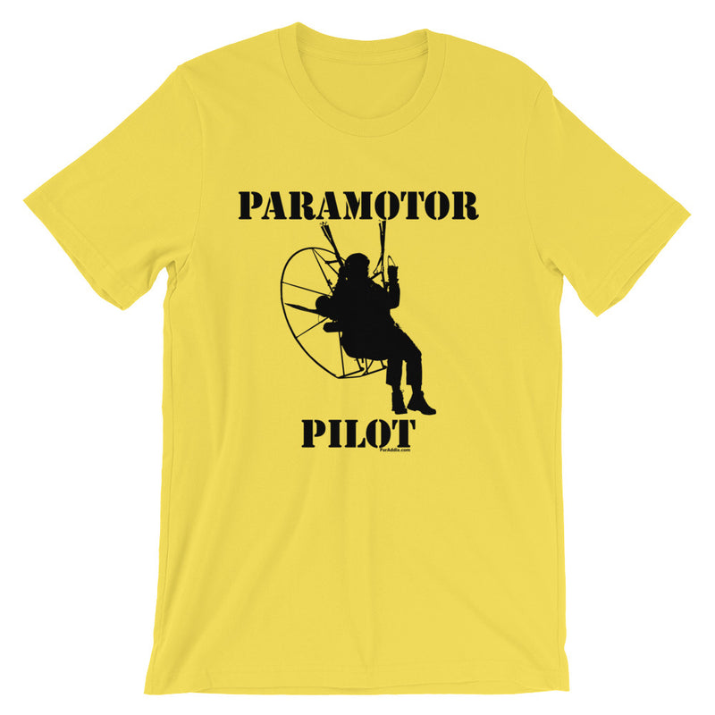 Paramotor Pilot - Short-Sleeve Unisex T-Shirt - ParAddix