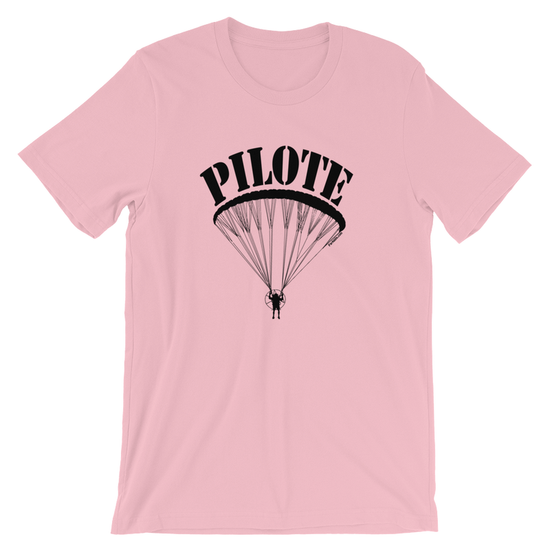 Pilote de Paramoteur (Logo noir avant) - T-Shirt Unisexe - ParAddix