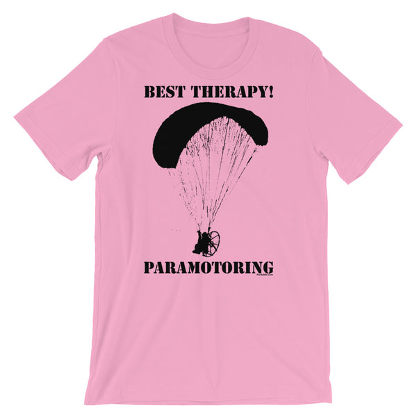 Best Therapy - Paramotor Short-Sleeve Unisex T-Shirt - ParAddix